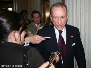 Sen. Arlen Specter was expected to face a tough re-election battle in 2010.