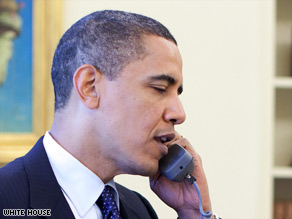 President Obama called Sen. Arlen Specter after Specter switched from the Republican to the Democratic Party.
