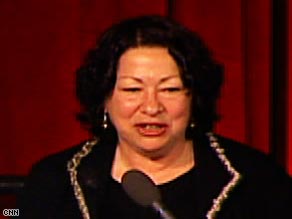 Sonia Sotomayor would become the first Hispanic to serve on the Supreme Court.