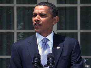 President Obama, speaking to reporters Friday, said the tobacco bill was a "long time coming."