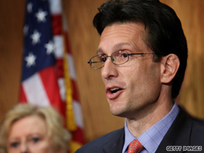 Rep. Eric Cantor says Republicans are drafting a plan to ensure all Americans have access to affordable coverage.