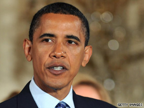 President Obama on Tuesday toughened his stance on Iran's crackdown on protesters.