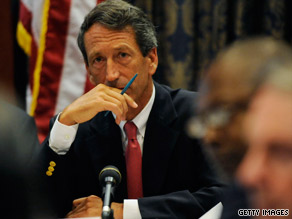 Gov. Mark Sanford has said it's better for him to keep his governorship to "learn lessons."