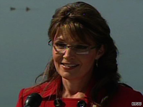 Alaska Gov. Sarah Palin announces she's stepping down this month.