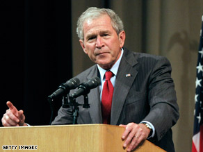 Former President Bush claims his administration's surveillance program helped to ward off terrorist attacks.