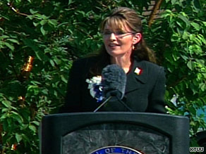 Sarah Palin told a crowd in Fairbanks that she accomplished what she had promised as governor.