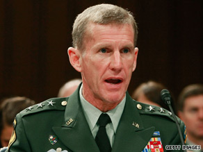 Gen. Stanley McChrystal's report on the war's status will be delivered in August, the source says.