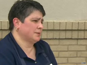 Assistant produce manager Cathy Montgomery says she likes that the president is getting tough with Congress.