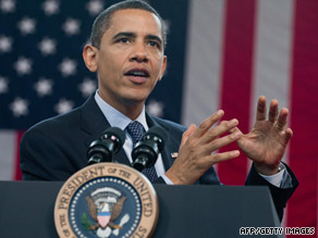 President Obama stresses the urgency of health care reform at a town hall meeting in Raleigh, North Carolina.