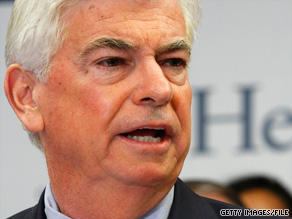 Sen. Christopher Dodd, D-Connecticut, will undergo surgery for prostate cancer in August.
