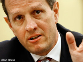 Geithner refuses to rule out tax increases