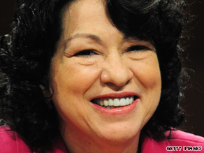 Sonia Sotomayor is the third female justice in Supreme Court history.