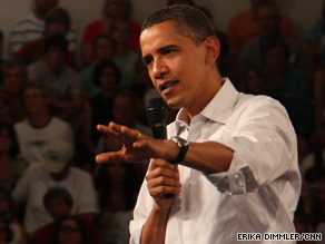 Obama criticized those he said reduce the health care debate to scare tactics and mischaracterizations.