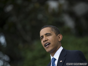 President Obama speaks at the White House Wednesday.