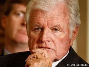 Senator Edward Kennedy died late Tuesday at his home.
