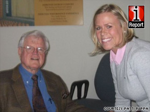 Patti Riippa met her political idol, Ted Kennedy, at a book signing. "I'll never forget that twinkle in his eye," she said.