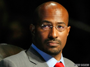 Van Jones resigned from his "green jobs czar" post amid criticism.