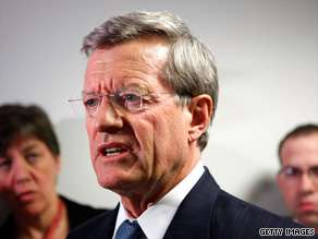 Sen. Max Baucus' plan would drop the public option provision favored by many Democrats for health care.