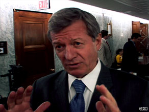 Sen. Max Baucus revealed a health care reform plan that does not include a public option but mandates coverage.