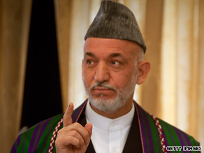 Afghan President Hamid Karzai insists his government is "credible and legitimate."