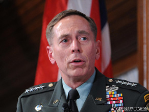 Gen. David Petraeus was diagnosed with prostate cancer in February.