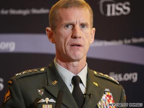 Gen. Stanley McChrystal reportedly wants as many as 40,000 more U.S. troops in Afghanistan.