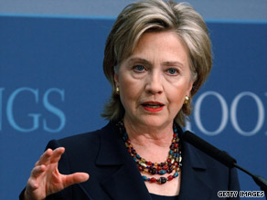 Secretary of State Hillary Clinton says the Bush administration was unrealistic in its dealings with Afghanistan.