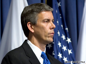 arne duncan, secretary of education