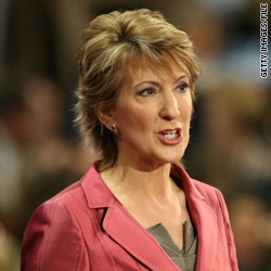 Former HP boss Fiorina jumps into Senate race