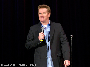 Comedian Brian Regan, 50, is famous for his clean jokes about everyday life. He is on tour.
