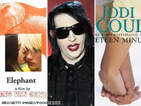 "Elephant," musician Marilyn Manson, and the bestseller "Nineteen Minutes" entered the spotlight post-Columbine.