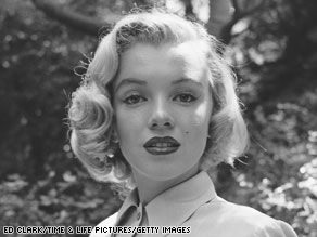 A 24-year-old Marilyn Monroe poses for Life magazine in August 1950.