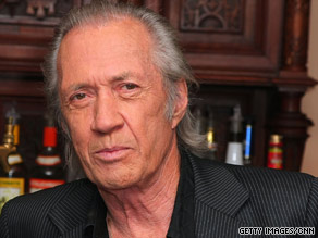 David Carradine became famous in the 1970s after starring in the television series 