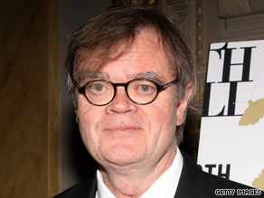 Author Garrison Keillor attends an event in New York on November 18, 2008.