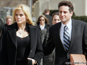 Howard K. Stern, right, companion of Anna Nicole Smith, is one of three people charged in the case.