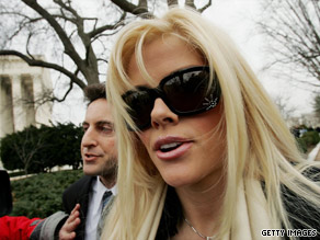 Anna Nicole Smith, with Howard K. Stern, was found dead in her hotel room in February 2007.