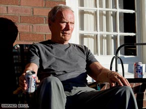 "Gran Torino," says Tom Charity, is all about Clint Eastwood. And that's a great thing.