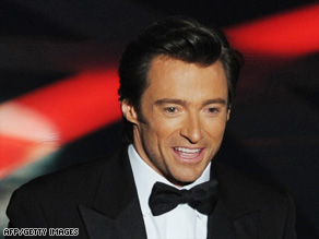 Hugh Jackman, the host of the 81st Academy Awards, speaks to the audience at the Kodak Theatre on Sunday.