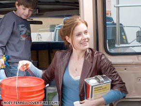 Amy Adams gets to work cleaning up as Rose in the indie comedy "Sunshine Cleaning."