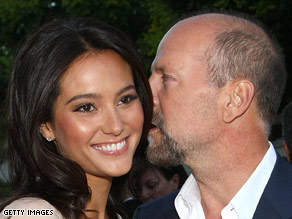It is the second marriage for actor Bruce Willis, 54, and the first for model-actress Emma Heming, 30.