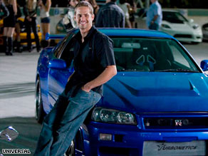 Paul Walker stars in "Fast & Furious," which exceeded expectations after taking in $72.5 million.