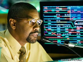 Denzel Washington stars as a transit dispatcher in "The Taking of Pelham 123."