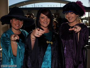 Actors are seen at the latest "Harry Potter" premiere on Sunday on the Gold Coast of Australia.