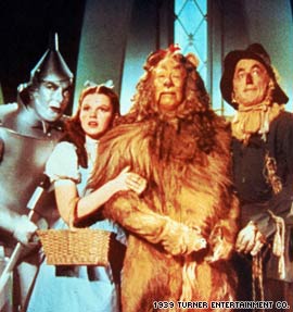 Can you finish these lines from the 'Wizard of Oz'?