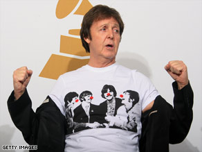 Paul McCartney (above) and Ringo Starr are teaming up for a fund-raising concert.