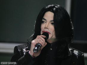 Michael Jackson, pictured in 2006 at the World Music Awards.