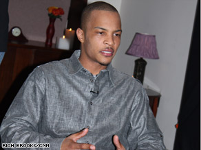 T.I., whose real name is Clifford Harris, has mentored at-risk students as part of his community service.