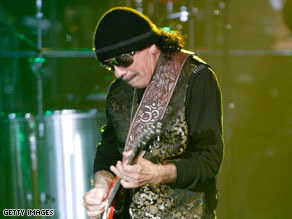 Carlos Santana will start a 72-show residency in Las Vegas in May at the Hard Rock Hotel and Casino.