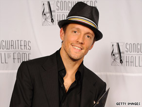 Jason Mraz was recently honored with a songwriting award for his work, which includes the hit "I'm Yours."