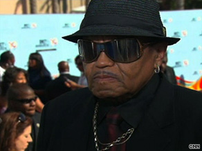 Joe Jackson, father of Michael Jackson, attends the BET Awards on Sunday in Los Angeles, California.